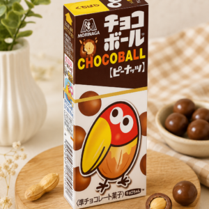 Morinaga Choco Ball Peanut 28 g – Bolitas de chocolate con maní