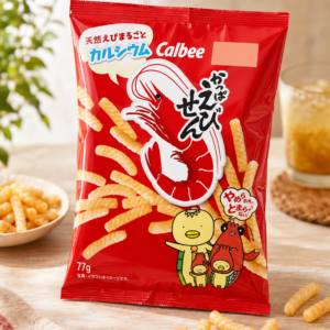 Calbee Kappa Ebisen – Snack crujiente de camarón, 77 g