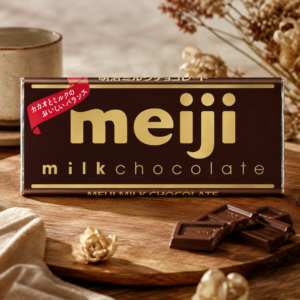 Meiji Milk Chocolate – Tableta de chocolate con leche, 50 g