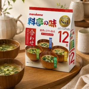 Marukome Ryotei no Aji – Sopa de miso instantánea surtida, 12 porciones