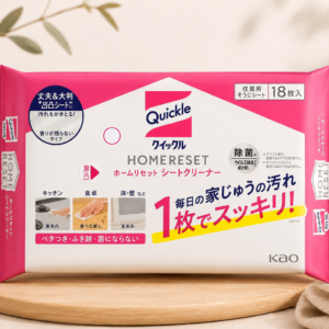 Kao Quickle Home Reset – Toallitas limpiadoras multiuso, 18 unidades