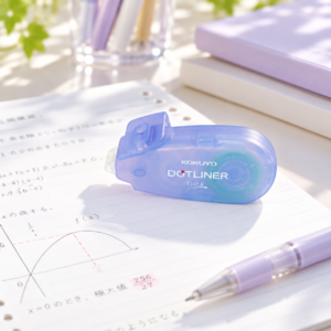 KOKUYO Dotliner Flick Tape Glue — Adhesivo en cinta lila, 6 mm × 12 m