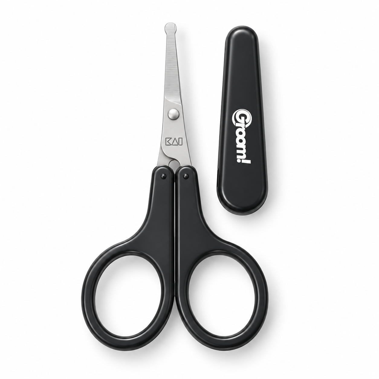KAI Groom! Thin-Blade Safety Scissors - Imagen 2