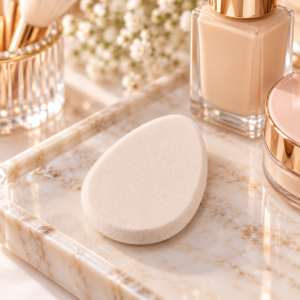 KAI Easy-Clean Liquid Foundation Puff — 1 unidad